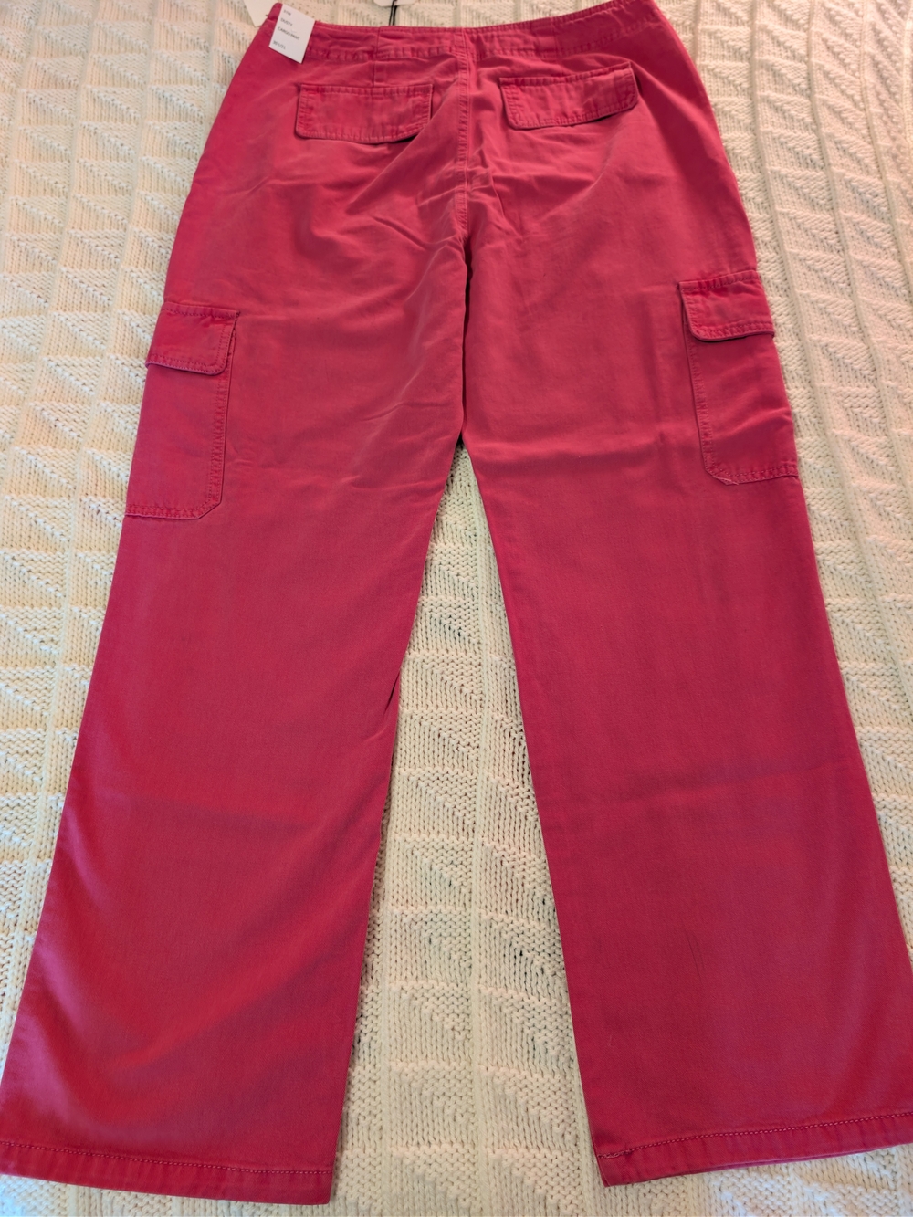 Velvet Heart Dusty Pink Straight-Leg Cargo Jeans - Picture 8 of 9